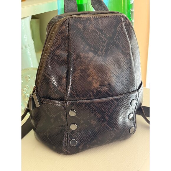 Hammitt Hunter Backpack Olivine Snake Leather Medium Bag main image 12
